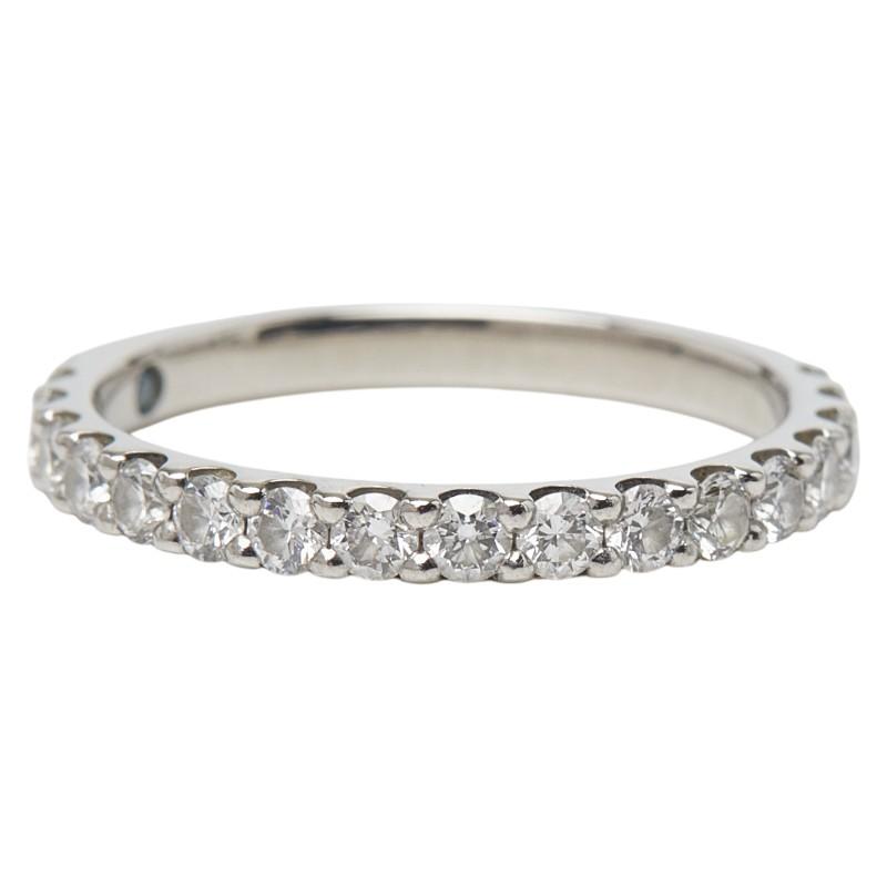 スタージュエリー Pt950 プラチナ ダイヤ0.30ct ブルートパーズ0.01ct