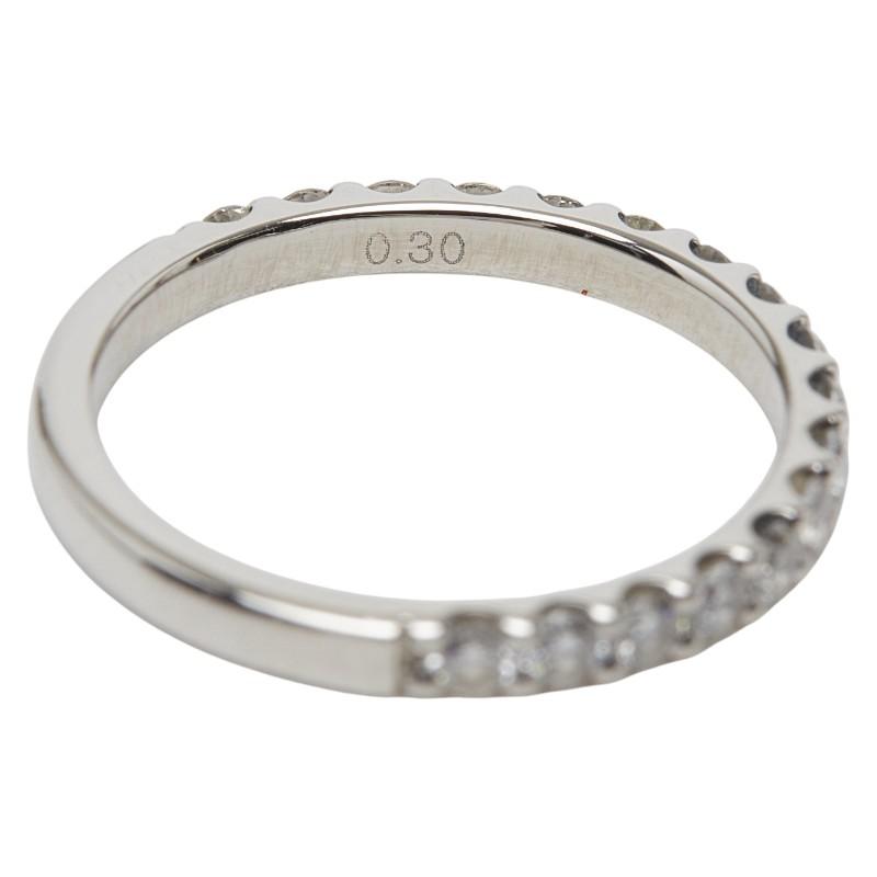 スタージュエリー Pt950 プラチナ ダイヤ0.30ct ブルートパーズ0.01ct