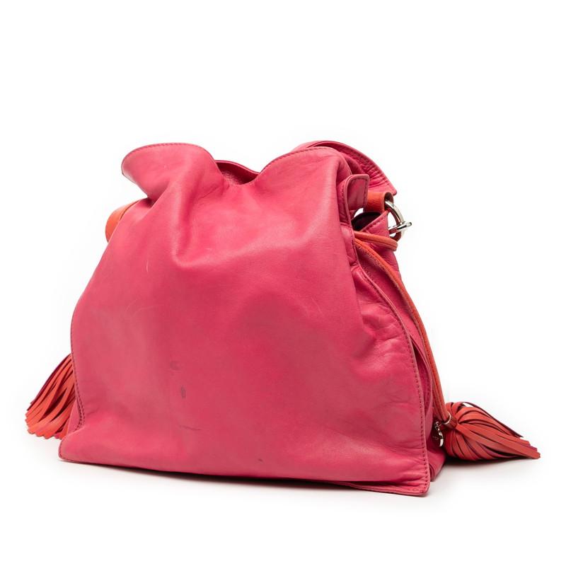 LOEWE（ロエベ） アナグラム フラメンコ タッセル ショルダーバッグ