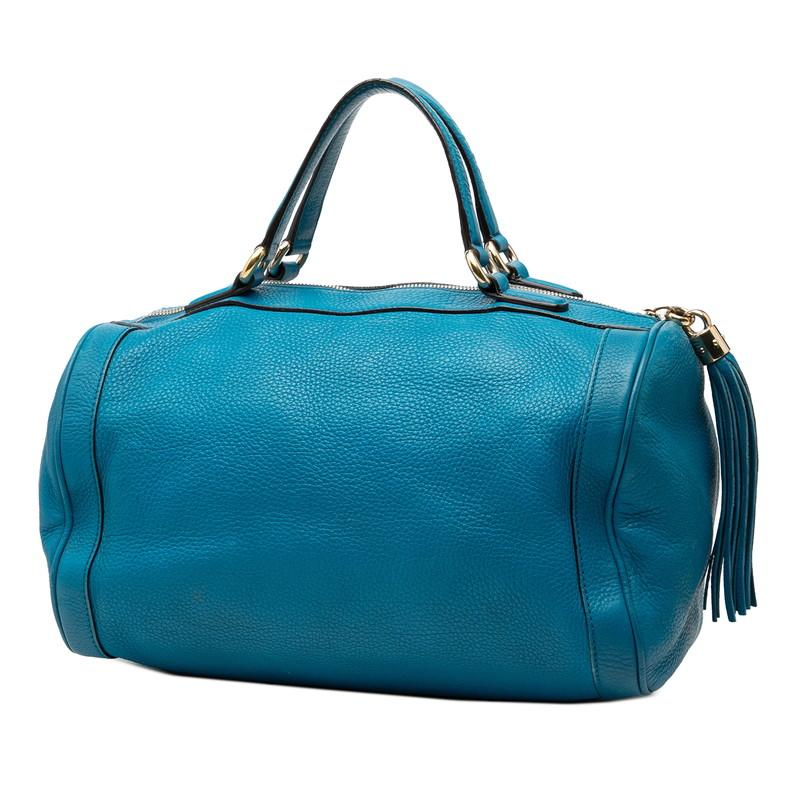 GUCCI（グッチ） ソーホー インターロッキングG タッセル ハンドバッグ