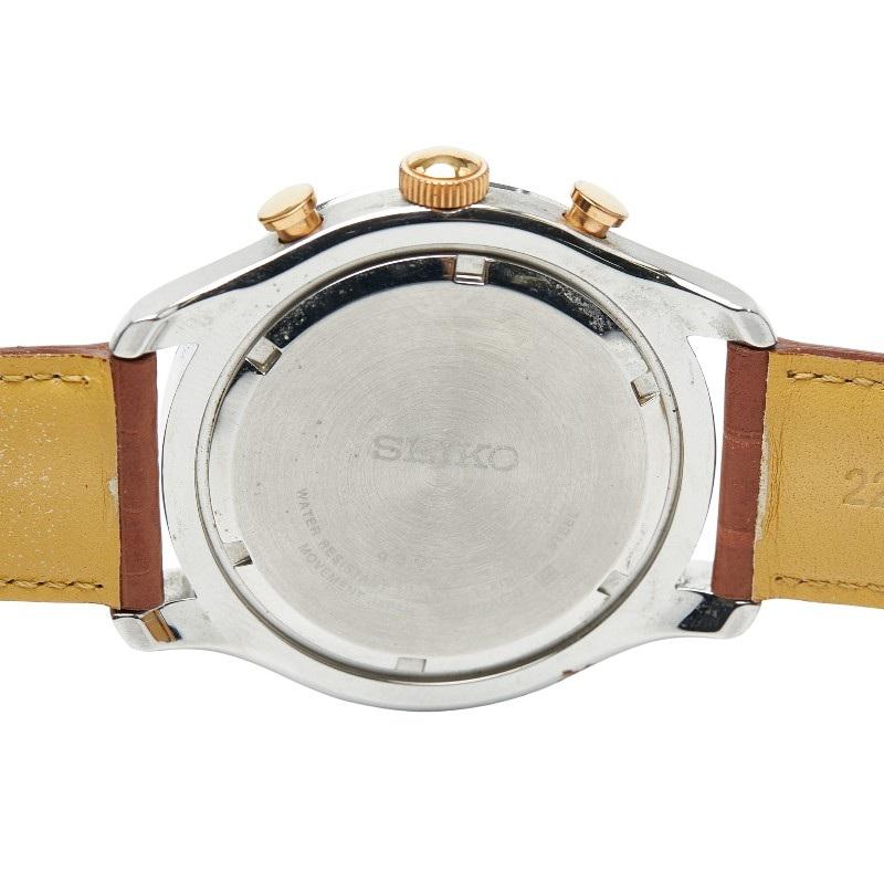 SEIKO（セイコー） アラーム パーペチュアル クロノグラフ 腕時計 7T86