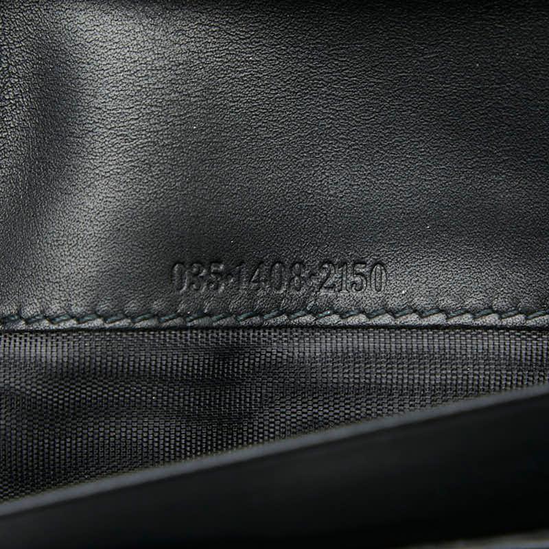 GUCCI（グッチ） GGキャンバス 長財布 035 1408 2150 ネイビー