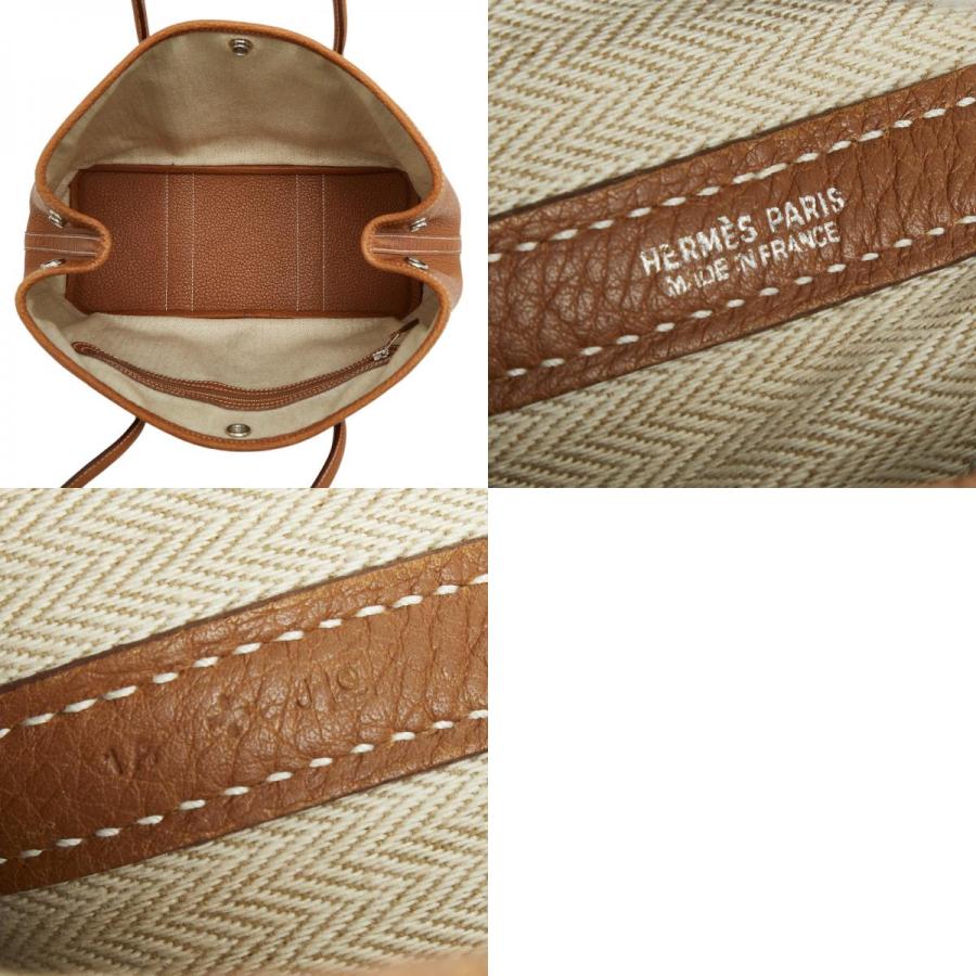 HERMES（エルメス） ガーデンパーティTPM ハンドバッグ ゴールド 