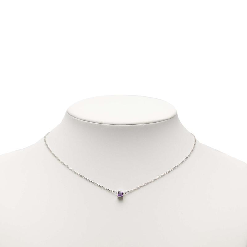 GUCCI（グッチ） シルバー K18WG ホワイトゴールド アメジスト 