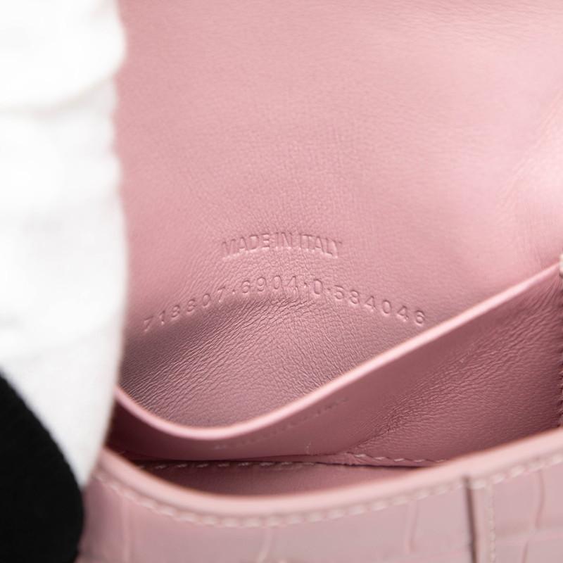 BALENCIAGA（バレンシアガ） クロコ型押し アワーグラス ミニ 