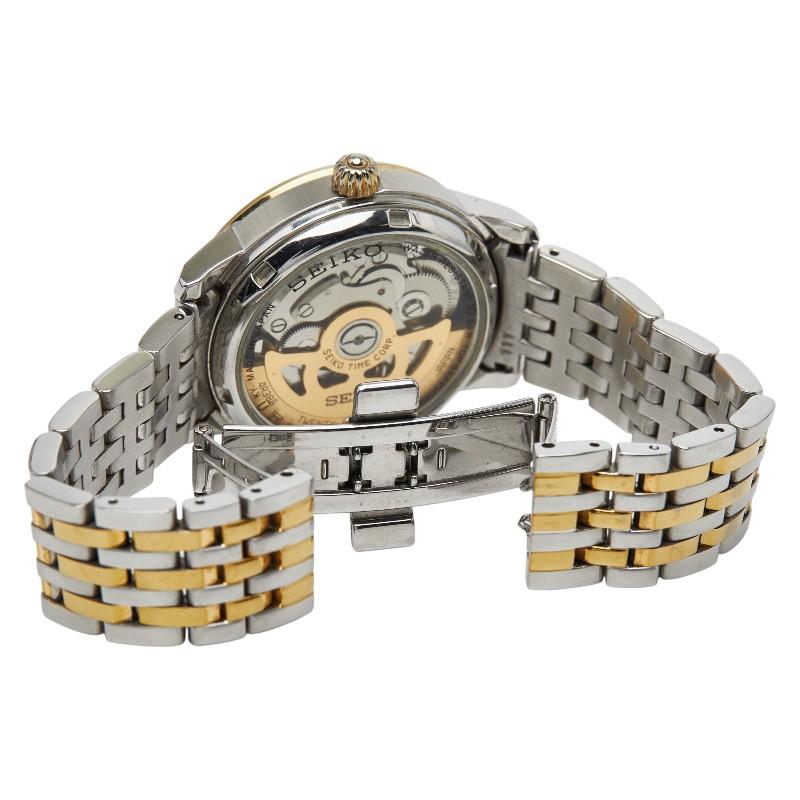 SEIKO（セイコー） プレサージュ 腕時計 4R38-01A0 自動巻き ホワイト