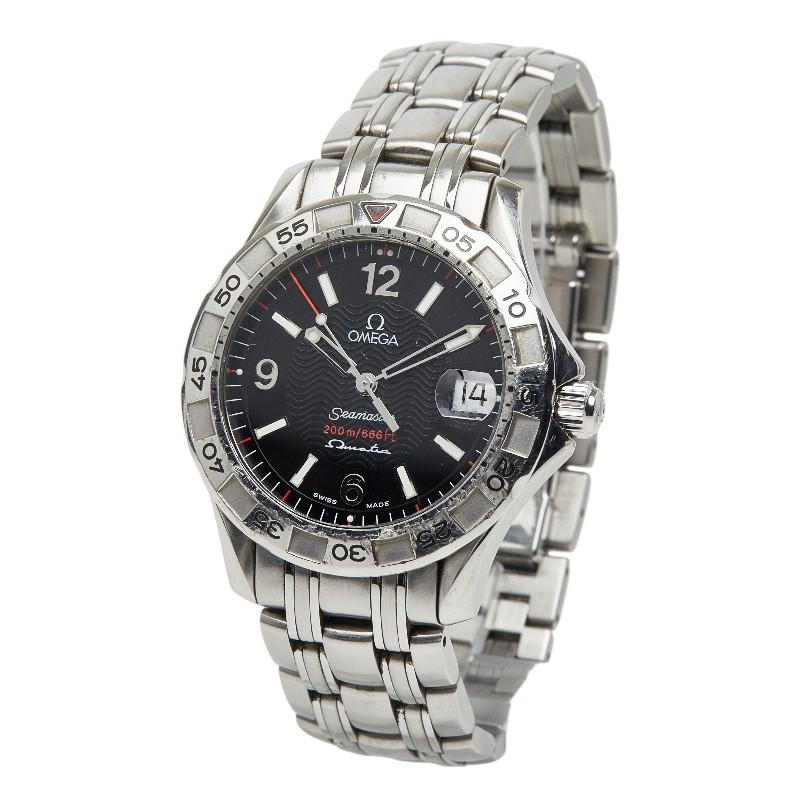 オメガマチック OMEGA Seamaster 腕時計 200m防水 ブラック OMEGA（オメガ） シーマスター オメガマチック 腕時計 2516.50