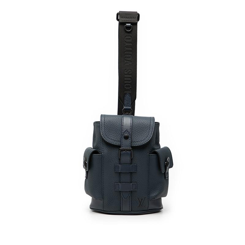 美品 ルイ ヴィトン クリストファーXS ショルダーバッグ ボディバッグ M58494 トリヨンレザー メンズ LOUIS VUITTON 【1-0254856】 LOUIS VUITTON（ルイ・ヴィトン） ルイ ヴィトン クリストファーXS