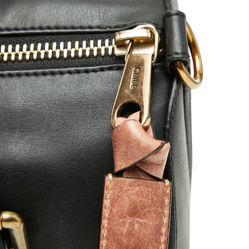 Chloe クロエ　2way サム　ミニ　ボストンバッグ　レザー Chloe（クロエ） サム ハンドバッグ ミニボストン ショルダーバッグ