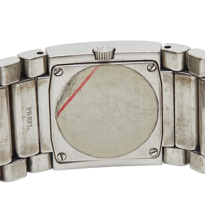 ボーム＆メルシェ キャットウォーク 腕時計 MV025200 クオーツ シルバー文字盤 SS レディース Baume & Mercier 【1-0255297】 ボーム＆メルシェ キャットウォーク 腕時計 MV025200 クオーツ