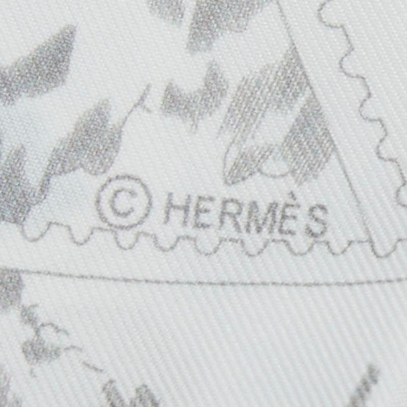 HERMES（エルメス） ツイリー フォーブルの切手愛好家 スカーフ