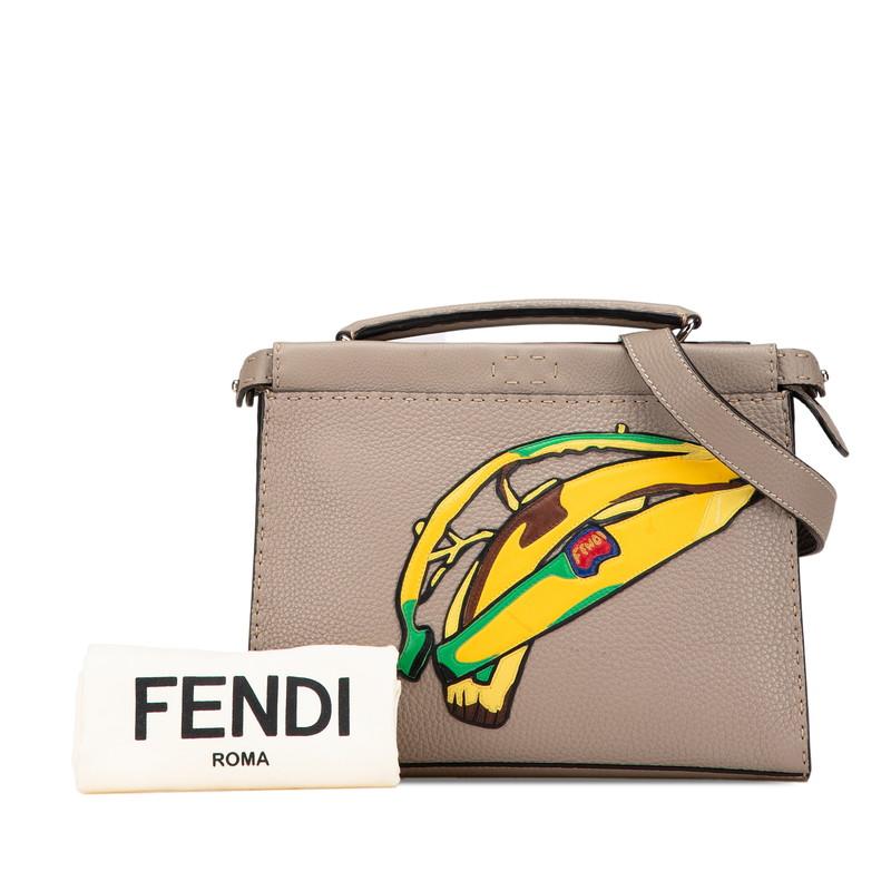 FENDI（フェンディ） セレリア ピーカブー フィット ミニ バナナ 