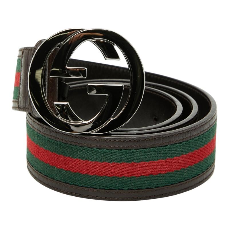 GUCCI（グッチ） インターロッキングG シェリーライン ベルト サイズ