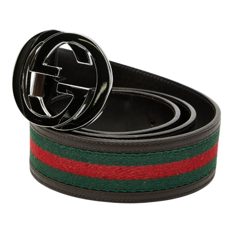 GUCCI（グッチ） インターロッキングG シェリーライン ベルト サイズ