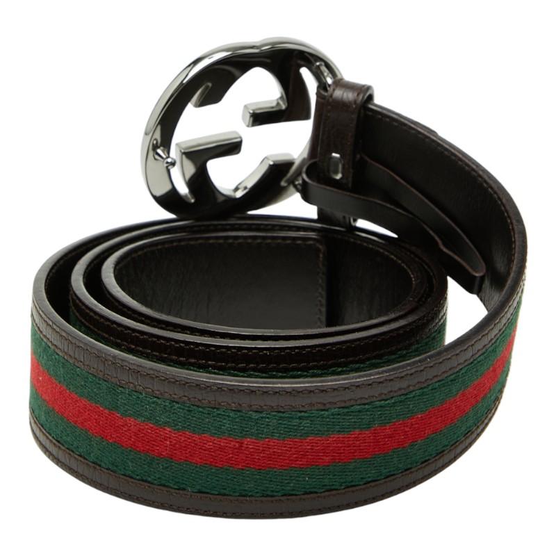 GUCCI（グッチ） インターロッキングG シェリーライン ベルト サイズ