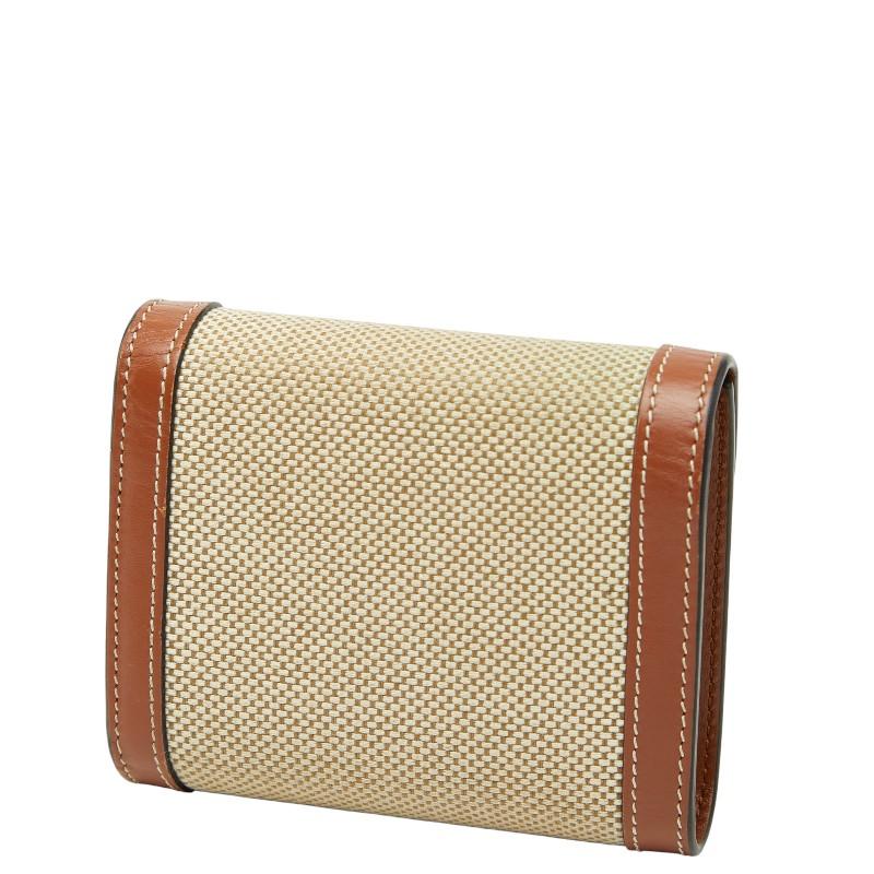 CELINE（セリーヌ） トリオンフ スモールフラップウォレット 二つ折り 
