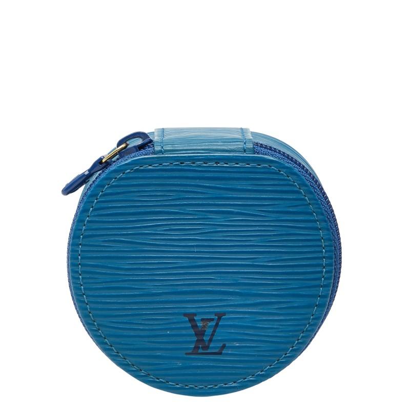 ルイヴィトン　青色モノグラムレザーイヤホンケース LOUIS VUITTON（ルイ・ヴィトン） ホライゾン イヤホンケース