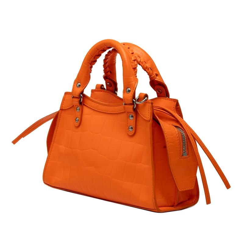 BALENCIAGA（バレンシアガ） クロコ型押し ネオ クラシック シティ 