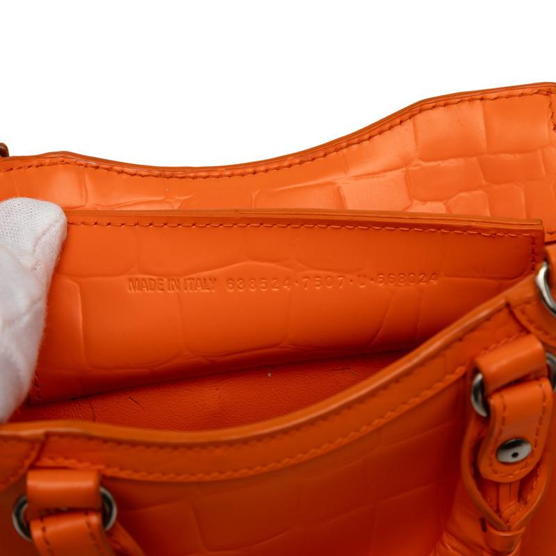 BALENCIAGA（バレンシアガ） クロコ型押し ネオ クラシック シティ 