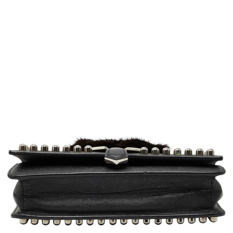 FENDI（フェンディ） カーリト スタッズ チェーン ウォレットバッグ