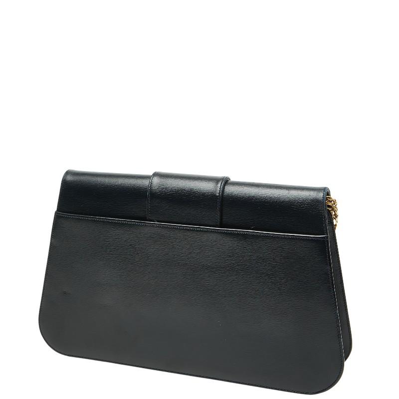 カルティエ サファイアライン チェーン ショルダーバッグ レザー レディース CARTIER 【1-0256051】 Cartier（カルティエ） サファイアライン チェーン ショルダーバッグ