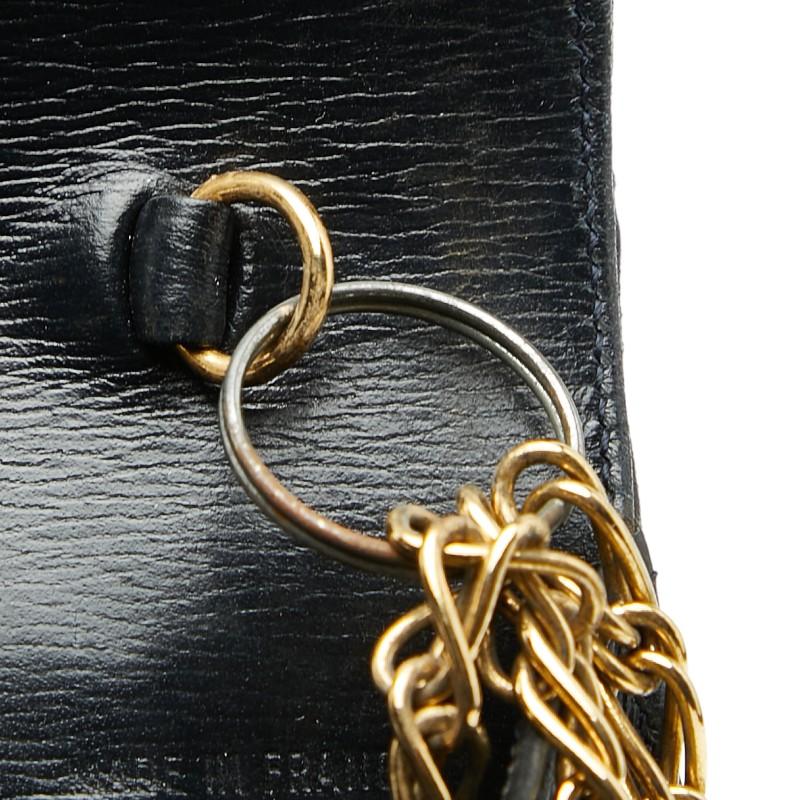 カルティエ サファイアライン チェーン ショルダーバッグ レザー レディース CARTIER 【1-0256051】 Cartier（カルティエ） サファイアライン チェーン ショルダーバッグ