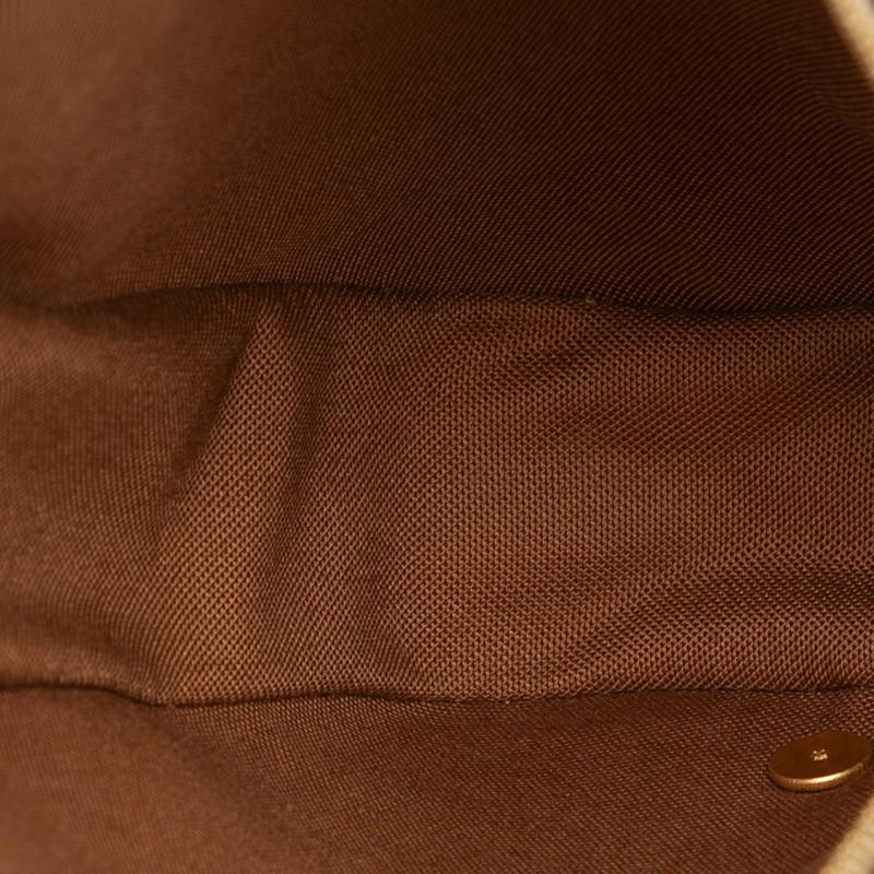 ルイ ヴィトン モノグラム ポシェットガンジュ ボディバッグ ウエストバッグ M51870 ブラウン PVC レザー メンズ LOUIS VUITTON 【中古】_3
