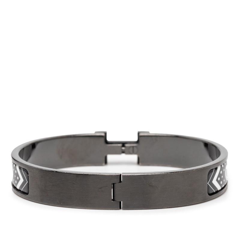 HERMES（エルメス） クリックHH バンダナ ブレスレット ブラック