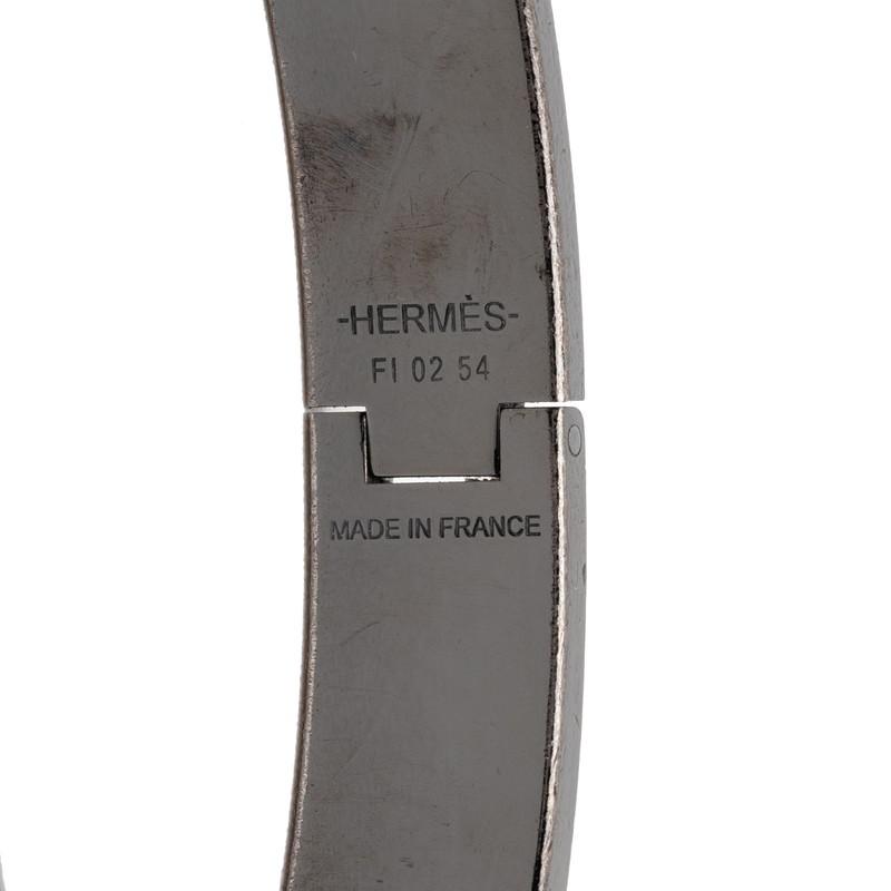 HERMES（エルメス） クリックHH バンダナ ブレスレット ブラック