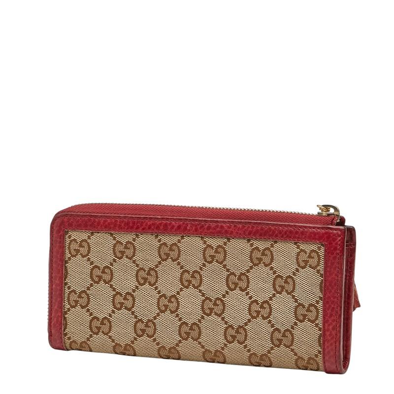 GUCCI（グッチ） GGキャンバス バンブー 長財布 306616 ブラウン