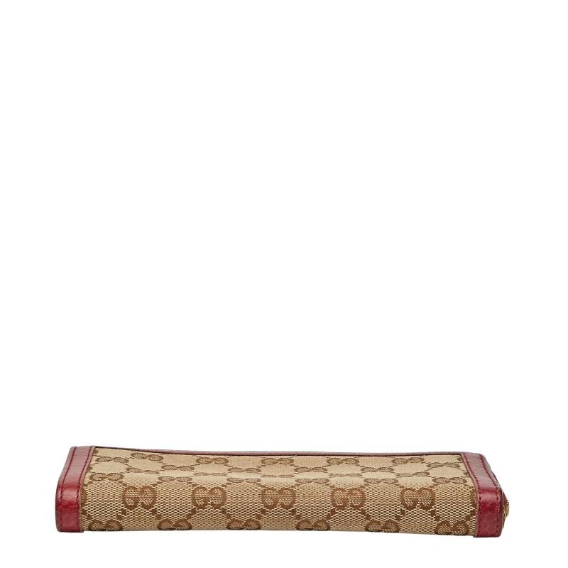 GUCCI（グッチ） GGキャンバス バンブー 長財布 306616 ブラウン