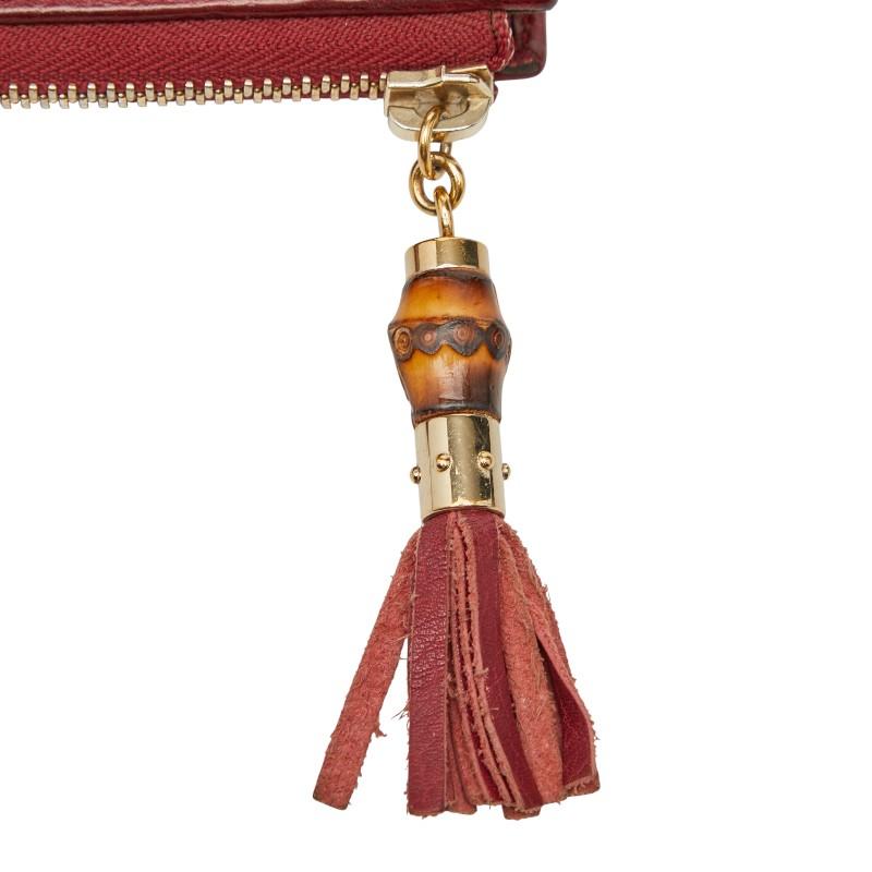 GUCCI（グッチ） GGキャンバス バンブー 長財布 306616 ブラウン