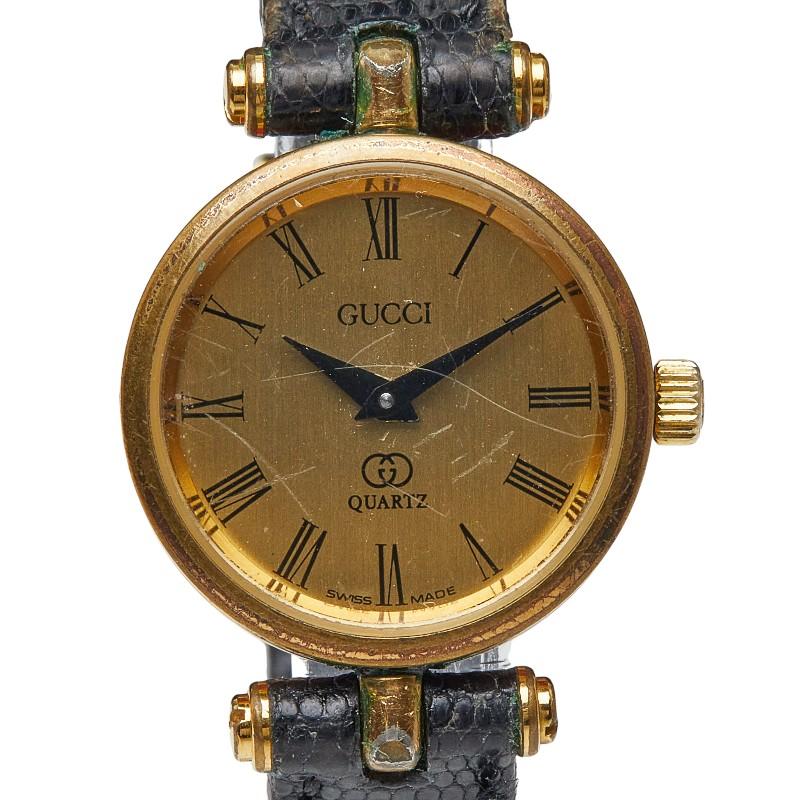 GUCCI（グッチ） シェリーライン 腕時計 クオーツ ゴールド文字盤 