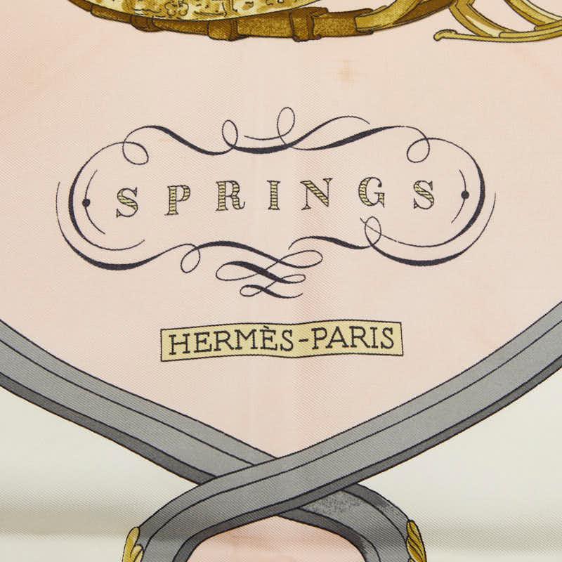 HERMES（エルメス） カレ90 SPRINGS スプリングス 馬車柄 スカーフ
