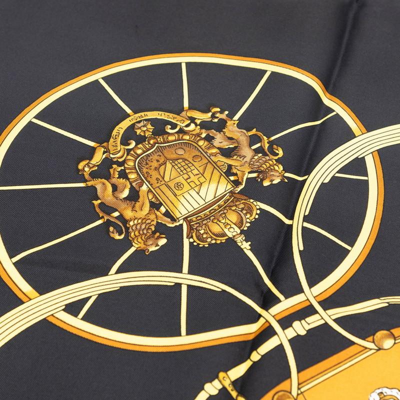 HERMES（エルメス） カレ90 SPRINGS スプリングス 馬車柄 スカーフ