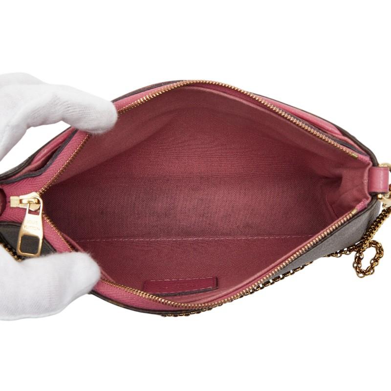 ルイ・ヴィトン  パラス クラッチ 2WAYショルダーモノグラム ローズプードル LOUIS VUITTON - ルイ・ヴィトン パラス クラッチ 2WAYショルダー