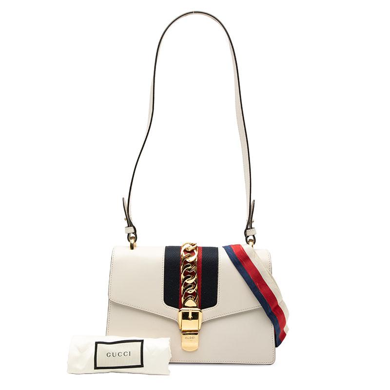 グッチ シェリーライン シルヴィ ハンドバッグ ショルダーバッグ 2WAY 421882 レザー レディース GUCCI 【1-0256460】 GUCCI（グッチ） シェリーライン シルヴィ ハンドバッグ ショルダー