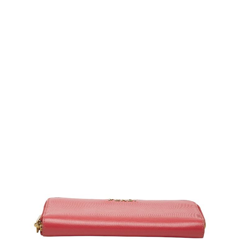 フェンディ ラウンドファスナー 長財布 8M0024 レザー レディース FENDI 【1-0256891】 FENDI（フェンディ） ラウンドファスナー 長財布 8M0024 ピンク レザー