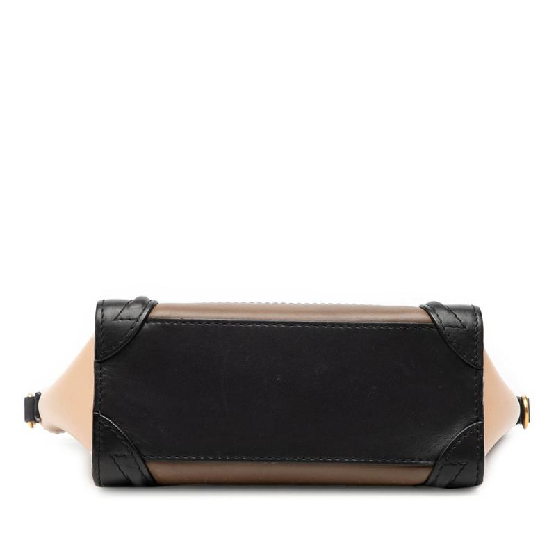 CELINE（セリーヌ） ラゲージ ナノショッパー トリコロール 