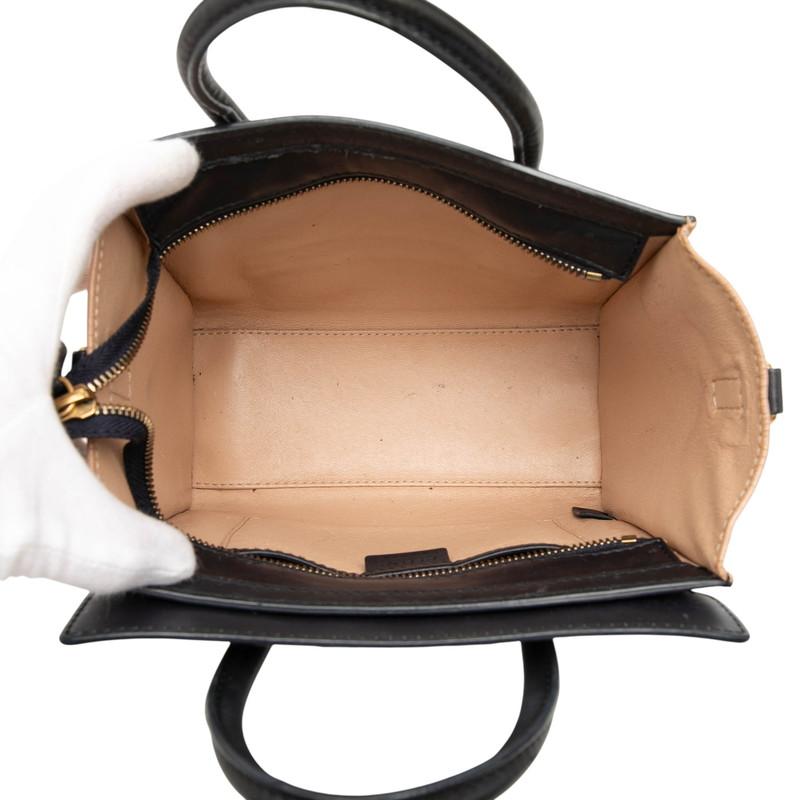 CELINE（セリーヌ） ラゲージ ナノショッパー トリコロール 