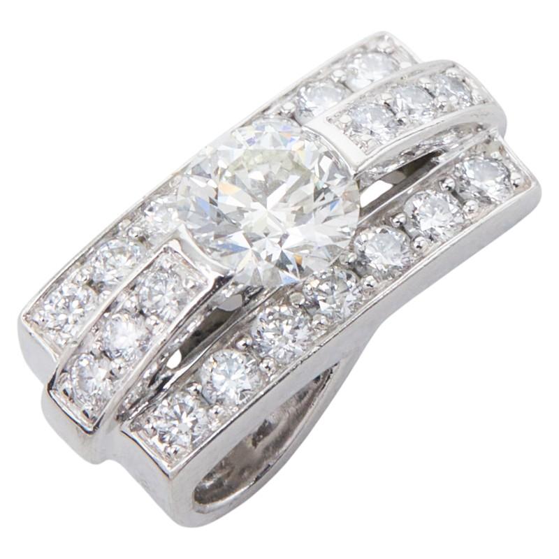 Pt950 プラチナ ダイヤ0.272ct ダイヤ0.18ct ペンダント ネックレス 