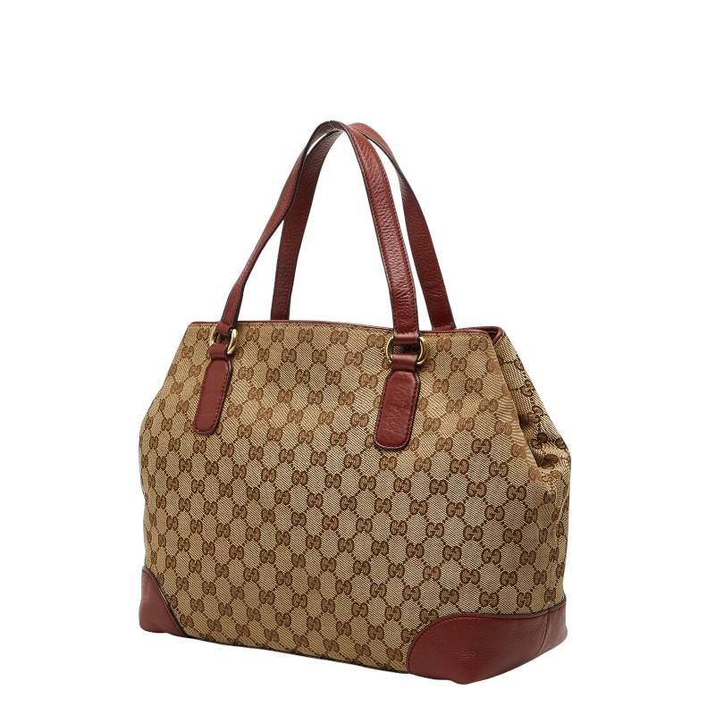 GUCCI（グッチ） GGキャンバス ホースビット ハンドバッグ