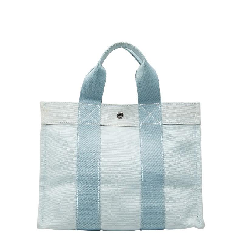 HERMES（エルメス） ボラボラPM トートバッグ ハンドバッグ ブルー 