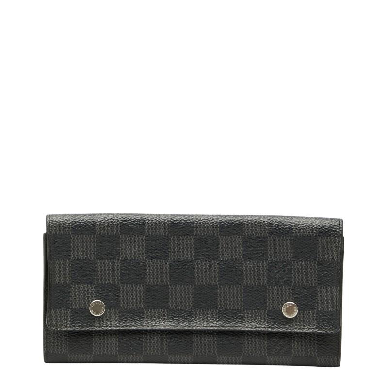 24時間限定★LV グラフィット 長財布 ポルトフォイユロン モデュラブル LOUIS VUITTON（ルイ・ヴィトン） ルイ ヴィトン ダミエ グラフィット