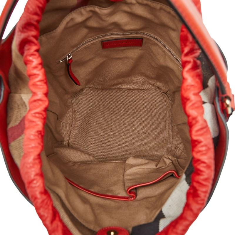 BURBERRY（バーバリー） ハンドバッグ ショルダーバッグ 2WAY レッド