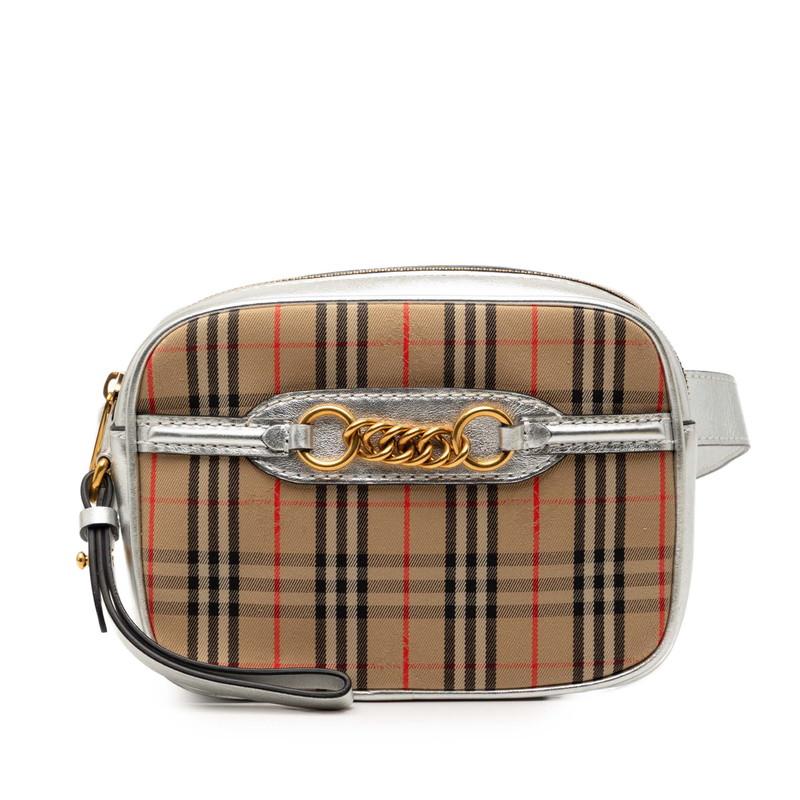 BURBERRY（バーバリー） 1983チェック リンク ボディバッグ バムバッグ