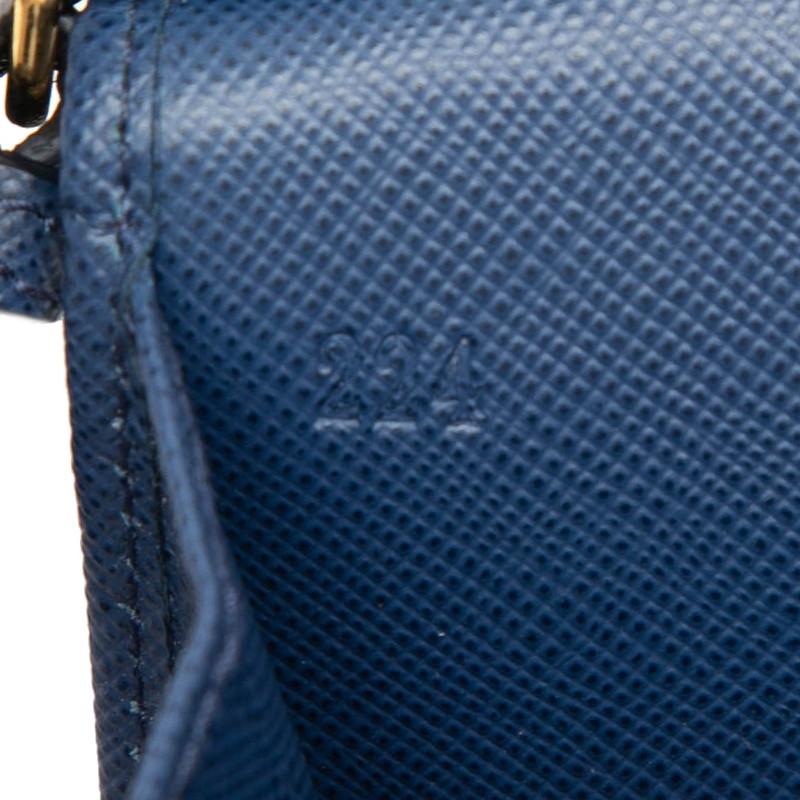 プラダ リボン ショルダーバッグ ショルダーウォレット サフィアーノレザー レディース PRADA 【1-0257349】 PRADA - プラダ リボン ショルダーバッグ ショルダーウォレット