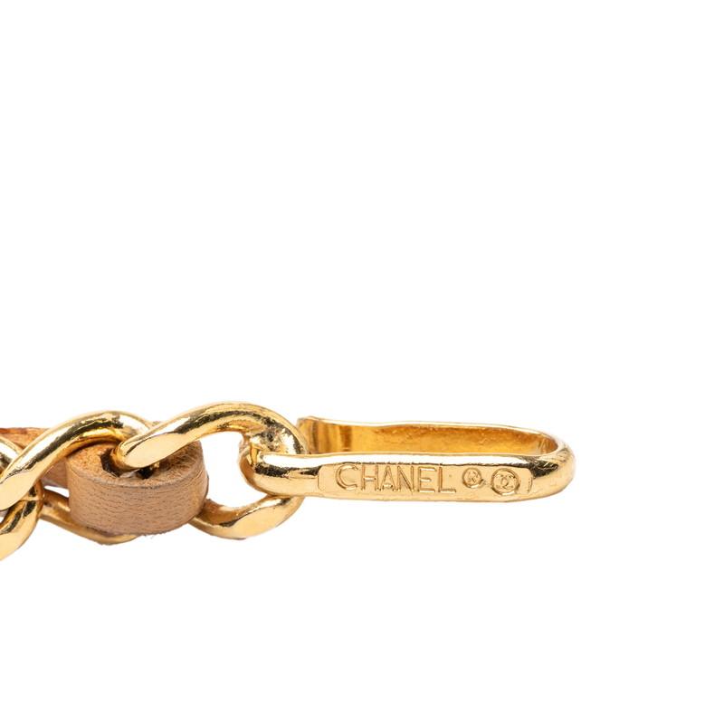 CHANEL（シャネル） ココマーク チェーン ベルト ゴールド ベージュ 