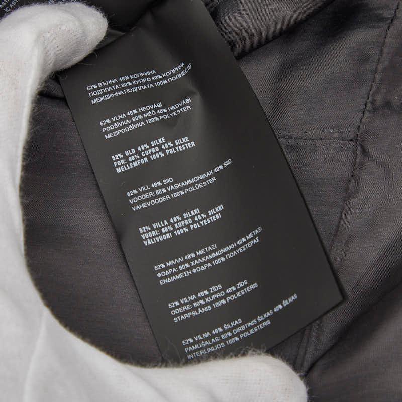 プラダ ノースリーブワンピース サイズ42 グレー マルチカラー ウール シルク レディース PRADA 【中古】_5
