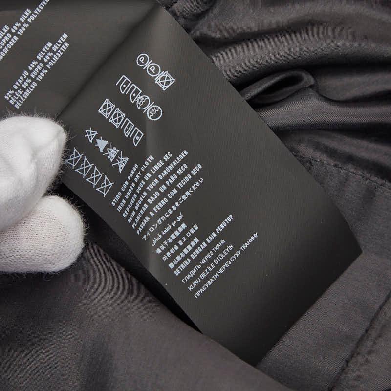 プラダ ノースリーブワンピース サイズ42 グレー マルチカラー ウール シルク レディース PRADA 【中古】_7